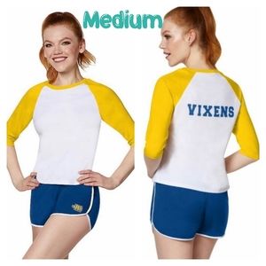 Riverdale Vixen Practice Tee 3/4 Sleeve Raglan Baseball Jersey Archie Women Med
